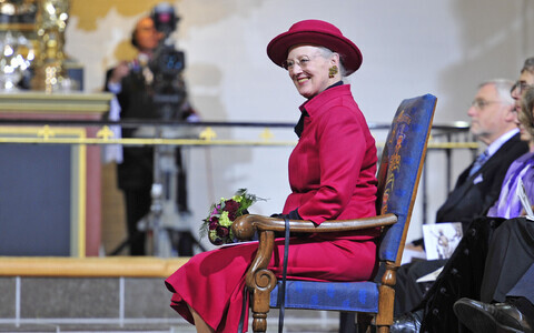 Queen Margrethe II of Denmark.