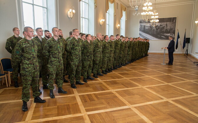 Министерство обороны наградило участвовавших в военных миссиях военнослужащих.