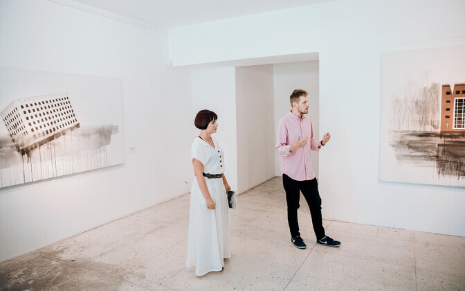 Персональная выставка Бритты Бенно «Дистопический Таллинн».