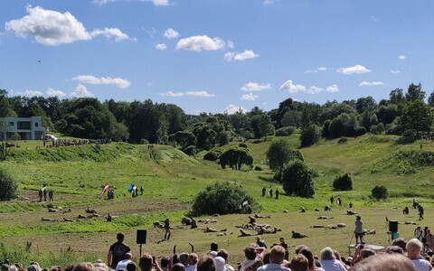 Reenactment of the Battle of Cēsis, June 22, 2019.