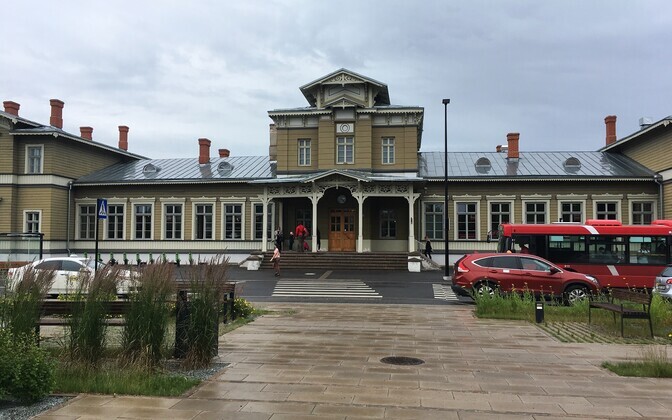 Тартуский вокзал.