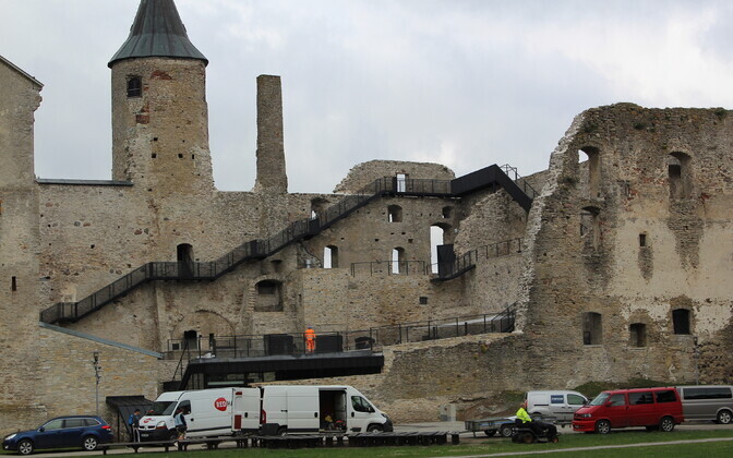 Haapsalu's newly renovated episcopal castle and museum.
