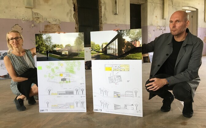 Salto Arhitektide arhitektid Maarja Kask ja Ralf Lõoke ning võidutöö 