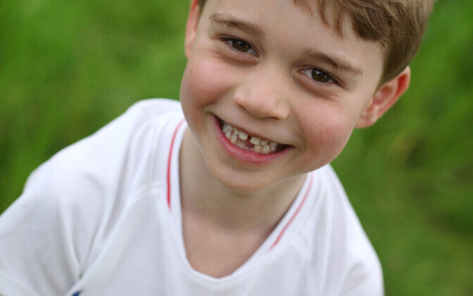 Prints George kuuendal sünnipäeval