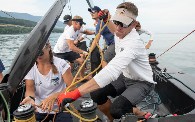 Eesti purjetajad tutvusid SSL Rahvuste Kuldkarikas 2021 võistluspaadiga