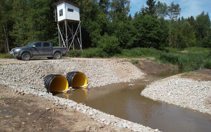 Очистка реки Пуртсе.