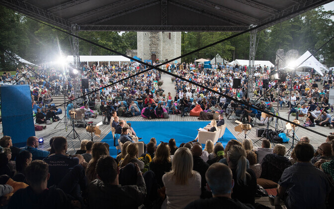 Opinion Festival on the event's second day.