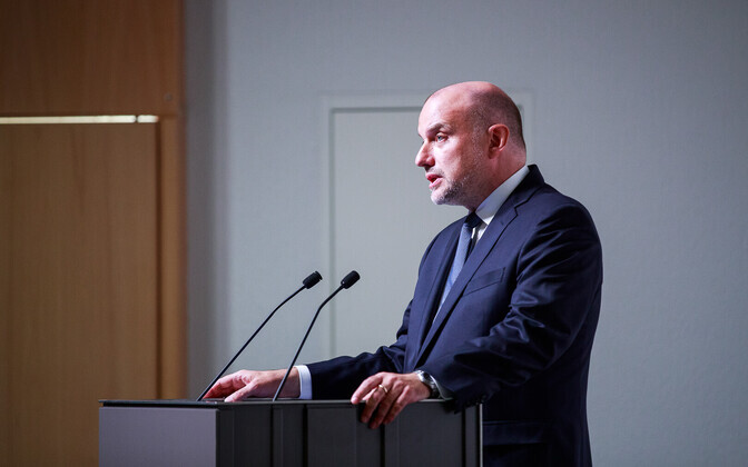 Välisministeeriumi vastuvõtt vene vägede lahkumise puhul.