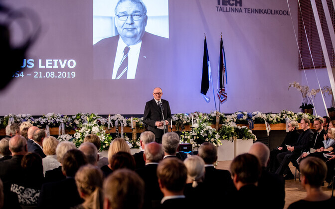 Прощание с Маргусом Лейво.