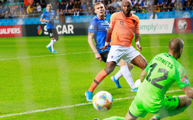 Jalgpalli EM-valikmäng: Eesti - Holland