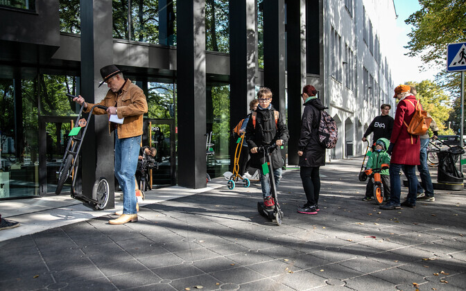 Tulevikutõukerattad EKA ees