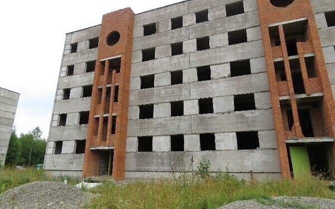 Заброшенные строения в Ида-Вирумаа.