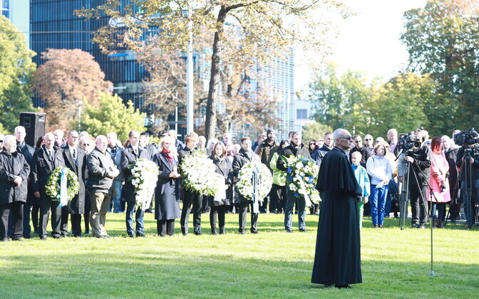 Estonia huku mälestustseremoonia.