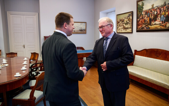 Jüri Ratas kohtus Göran Perssoniga