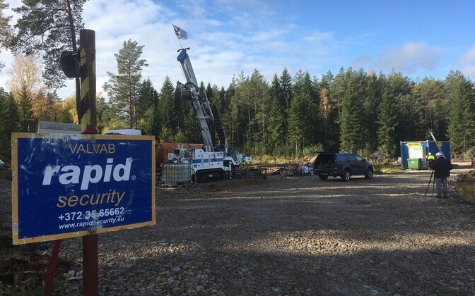 Maapõueuuringute ettevalmistustööd Jõhvi ja Toila piiril.