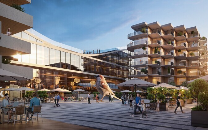 Keskturu arhitektuurikonkursi võidutöö.