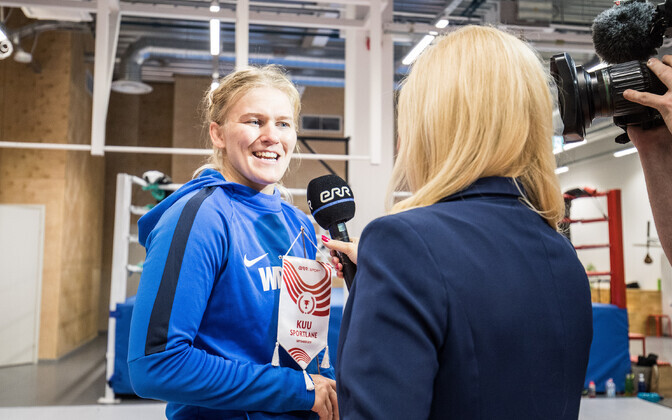 Kuu sportlane maadleja Epp Mäe