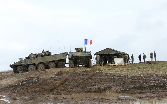 Prantsuse relvajõude minister Florence Parly visiidil Eestis.