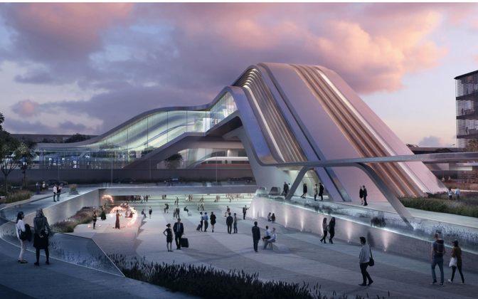 Ülemiste ühisterminali võidutöö 