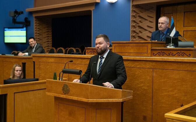 Каймар Кару и Юри Ратас.