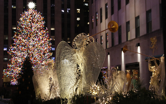 New Yorgis avati Rockefelleri kuusk