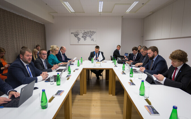 Government sitting at the University of Tartu