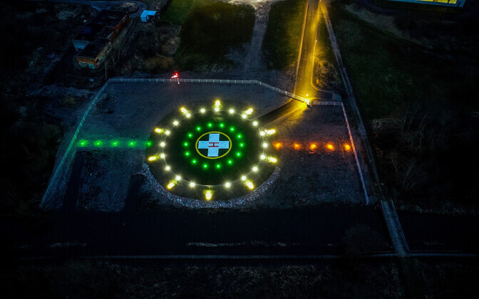 Kuressaare haigla uus kopteriplats.