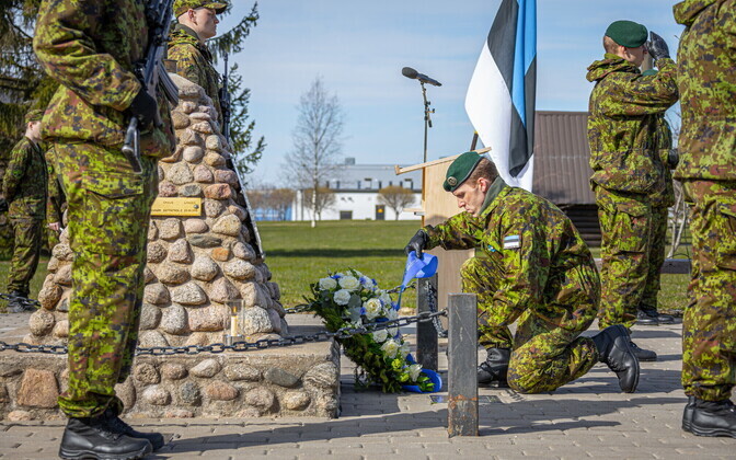 Sõjalistes operatsioonides langenud võitlejate mälestamine.
