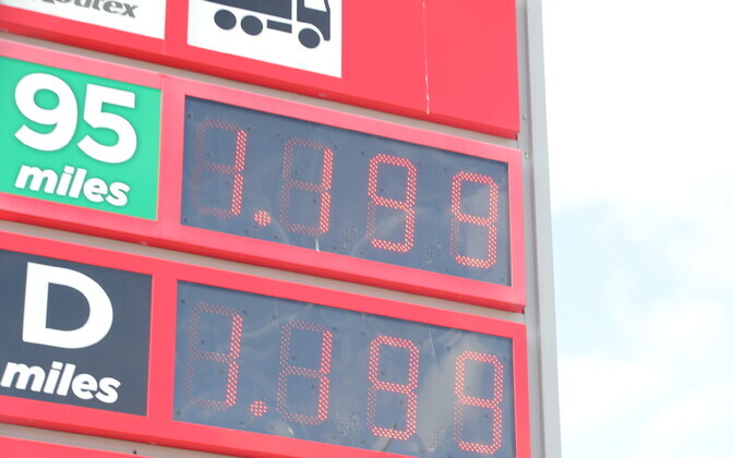 Kütusehinnad Tallinnas 24. aprillil