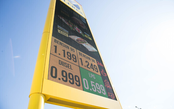The price of diesel on April 30