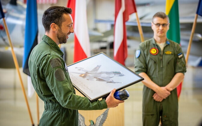 Balti õhuturbe rotatsiooni vahetustseremoonia