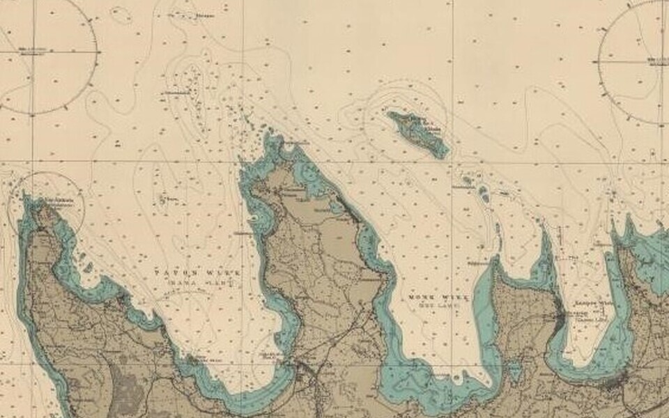Paiganimedes säilivad mälestused olnust. 1942. aasta kaardil on Hara laht nimega 