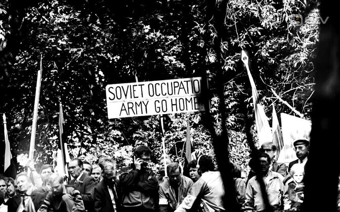 A selection of the thousands of KGB-snapped photos during the Singing Revolution of the late 1980s-early 1990s in Estonia.