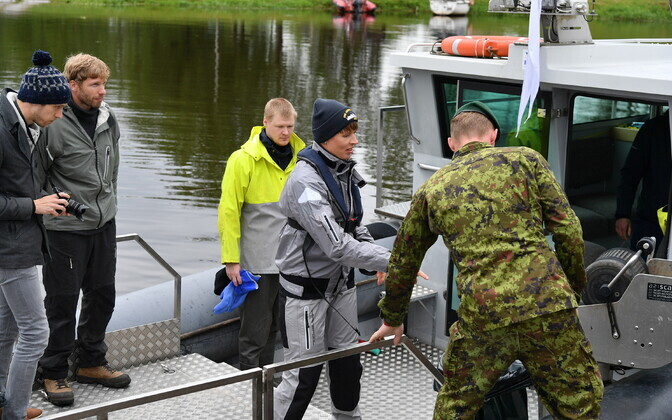 Керсти Кальюлайд в Муствеэ.