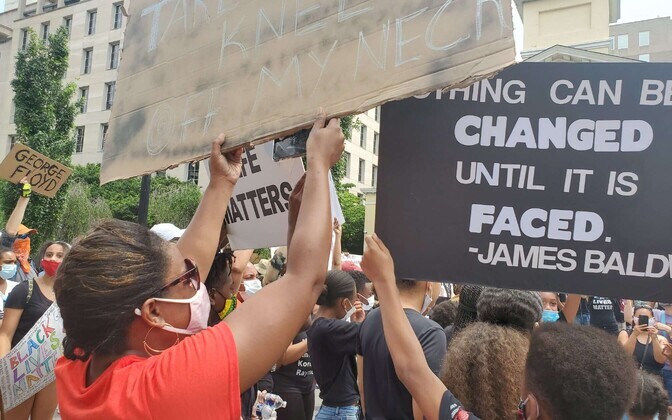 Meeleavaldus Washingtonis.