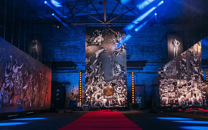 Выставка уличного художника Эдварда фон Лынгуса «Собор Судного дня».