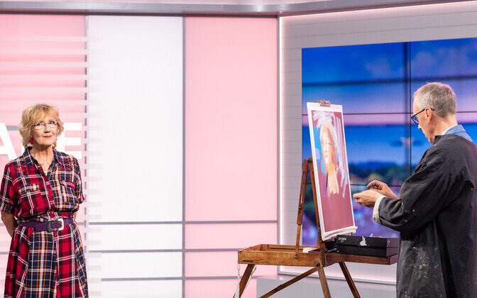 Aapo Pukk joonistas saates 