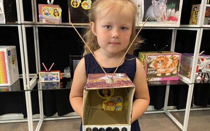 Türi lapsed meisterdasid ETV sünnipäevaks 36 televiisorit.