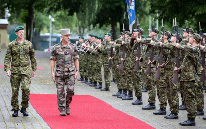 French Chief of Staff Gen. Francois Lecointre's visit to Estonia.