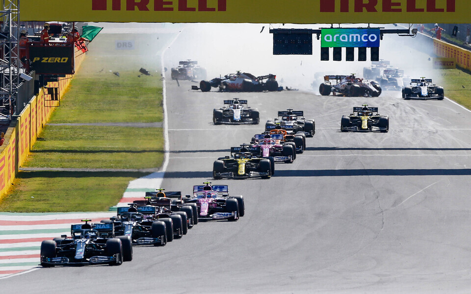 Avarii vormel-1 Toscana GP-etapil