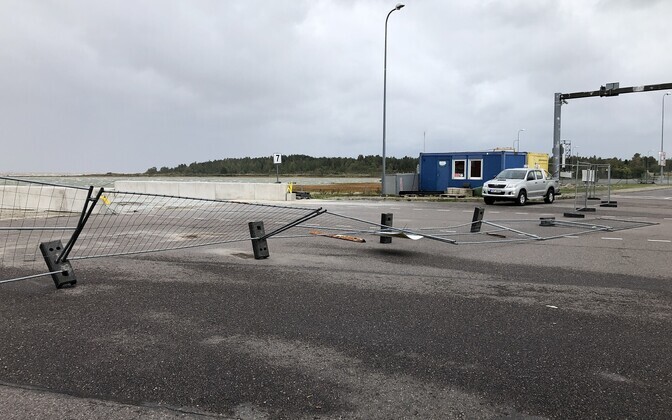Torm Rohuküla sadamas