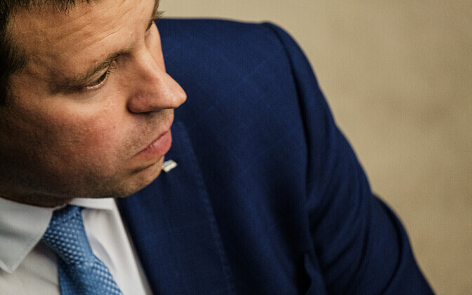 Prime Minister Jüri Ratas in the Riigikougu.