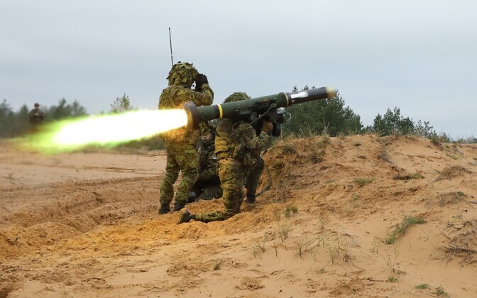 Exercise Steel Shield at the Adaži training ground in Latvia.