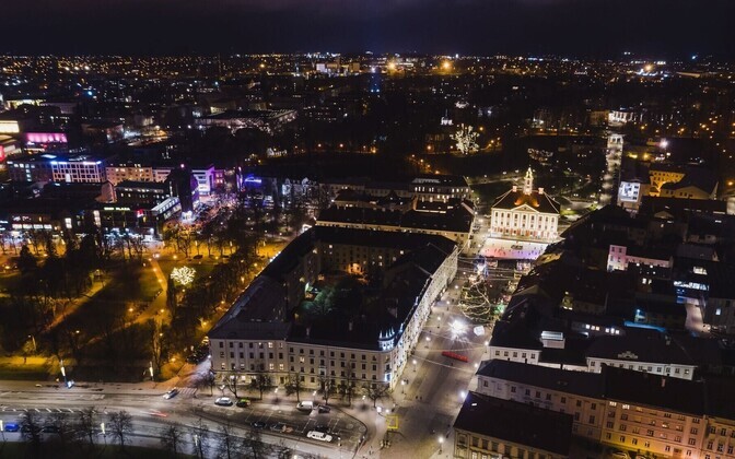Tartu Christmas Village of Light opening on November 29.