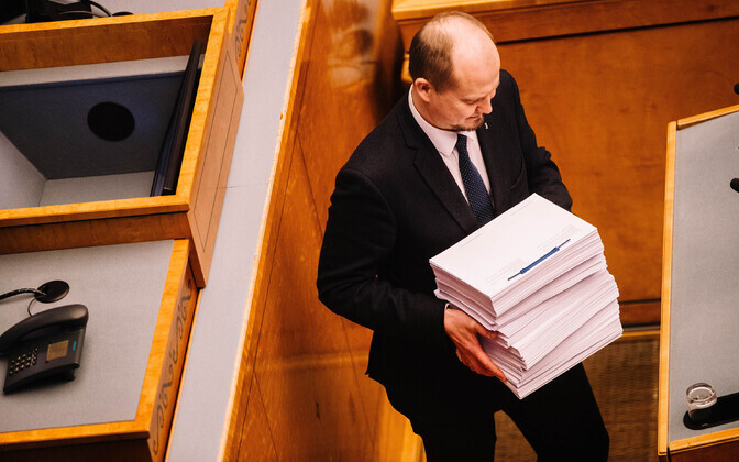 Riigikogu 13. jaanuari istung.