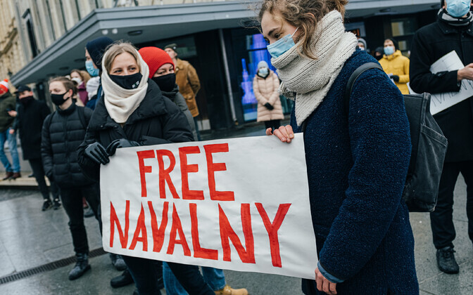 Meeleavaldus Tallinnas.