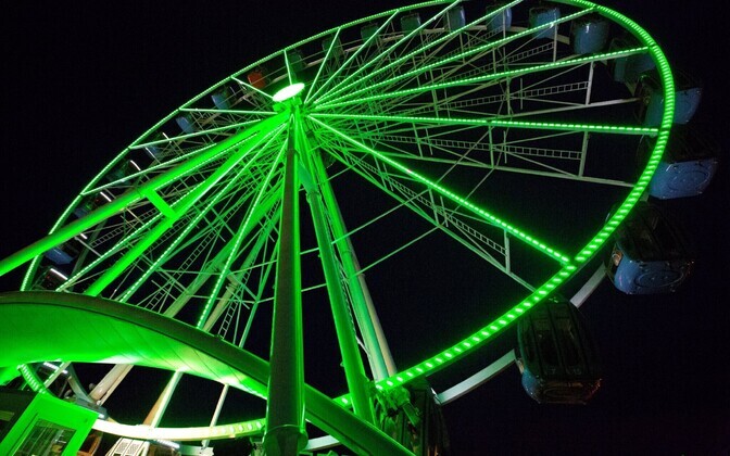 Well-known places across Estonia were 