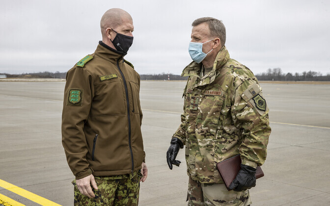 Kindral Tod Wolters külastas Eestit.