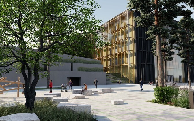 Эскиз нового Экодома.