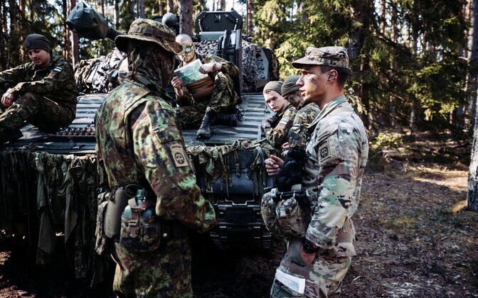 Liitlased tegutsemas õppusel Swift Response.